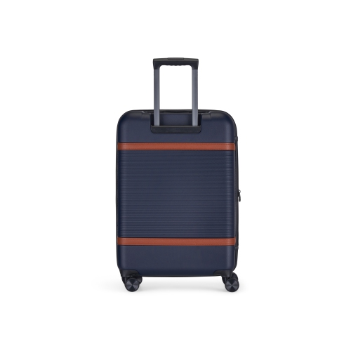 Valise rigide moyenne extensible Wellington de Bugatti - Bleu marine