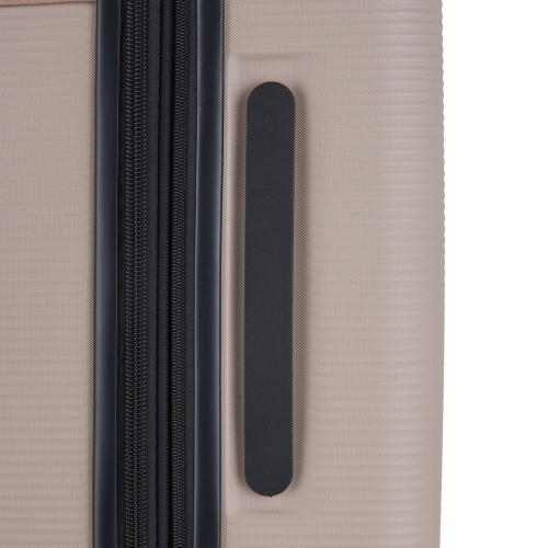 Valise rigide moyenne extensible Wellington de Bugatti - Beige