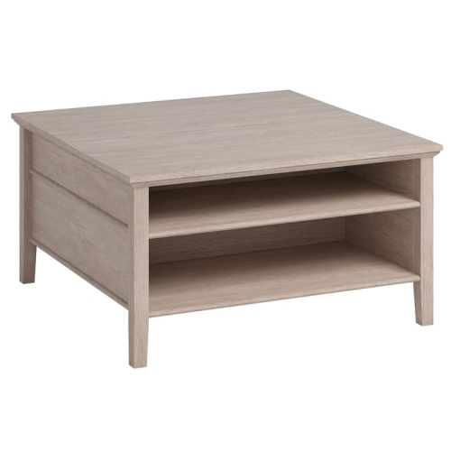 Sauder East Adara Engineered Wood Lift Top Coffee Table in Cascade Oak Finish