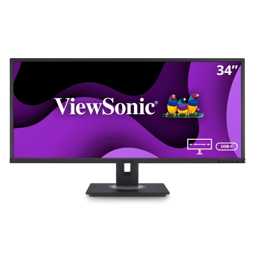 VIEWSONIC 34" Ultrawide WQHD 60Hz 5ms GTG VA LCD FreeSync Monitor - Black