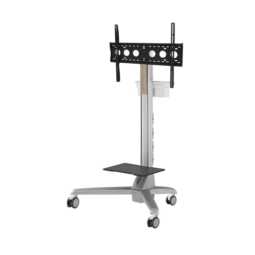 AMER Tilt Mobile Media Conference Computer / TV Display Cart with Motorized Lift