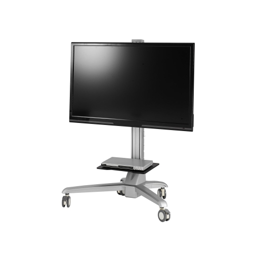 AMER Tilt Mobile Media Conference Computer / TV Display Cart with Motorized Lift
