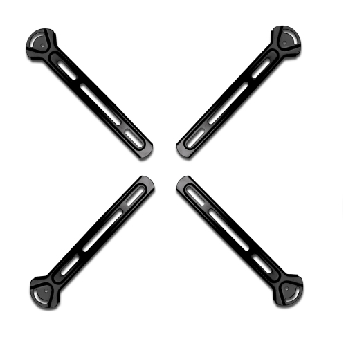 AMER VESA Plate Display Mount Adapter - Silver and Black