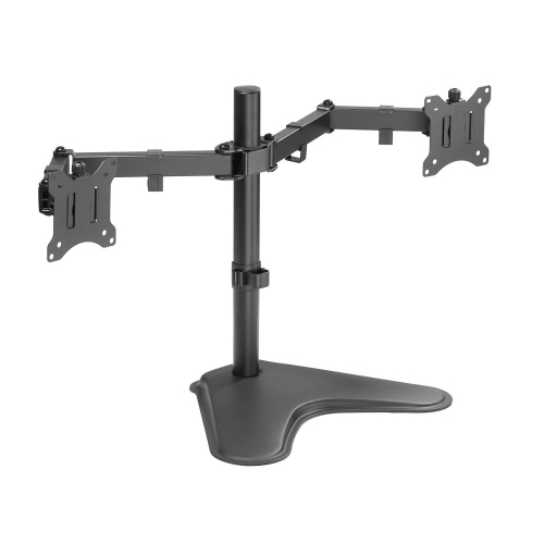 AMER Tilt Dual Articulating Monitor Arm Stand