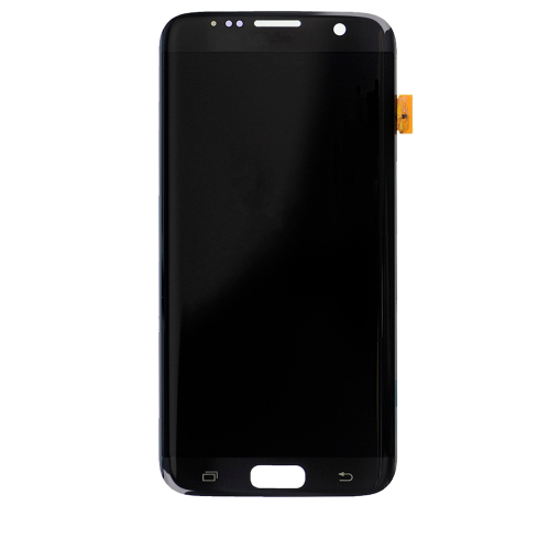 Replacement OLED Assembly Without Frame Compatible For Samsung Galaxy S7 Edge (All Models) (Black) by ESOURCE PARTS - Refurbished condition - CA$147.93