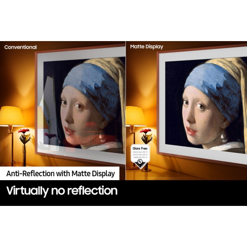 Refurbished - SAMSUNG QN55LS03B 55" CLASS LS03B THE FRAME QLED 4K SMART TV (2022)