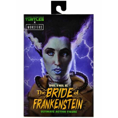 Teenage Mutant Ninja Turtles Universal Monsters 7 Inch Action Figure Ultimate - April as the Bride