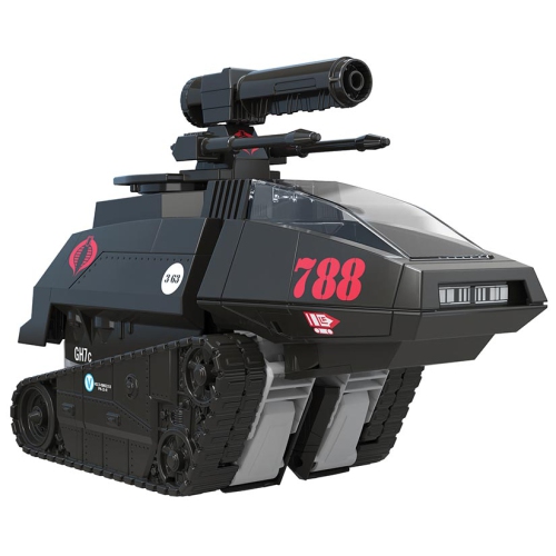 G.I. Joe Transformers 10 Inch Action Figure Collaborative - Megatron H.I.S.S. Tank and Baroness