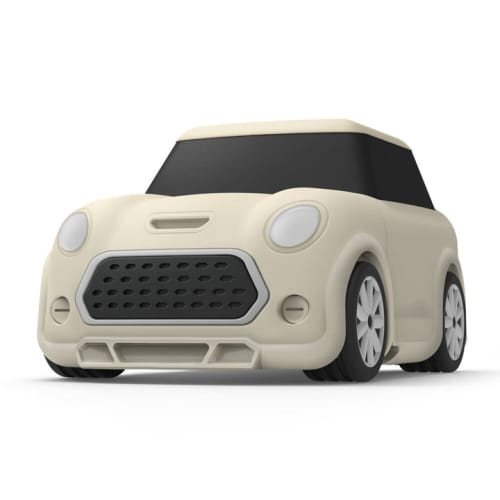 ELAGO  Mini Car Silicone Keychain Airpods 1 & 2 Classic Case (Eap-Minicar-Cwh-Feu) In White