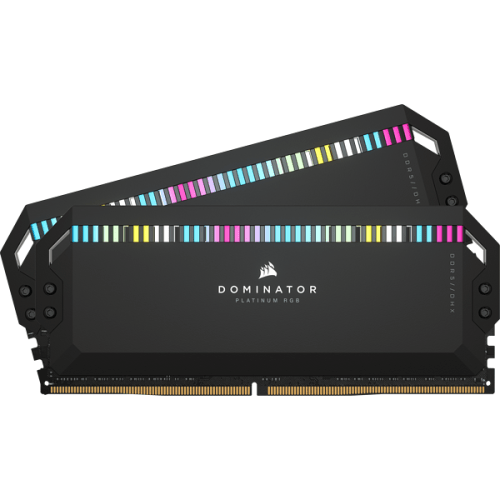 Corsair Dominator Platinum RGB 32GB DDR5 6000MHz CL36 Black Desktop Memory (CMT32GX5M2X6000C36)