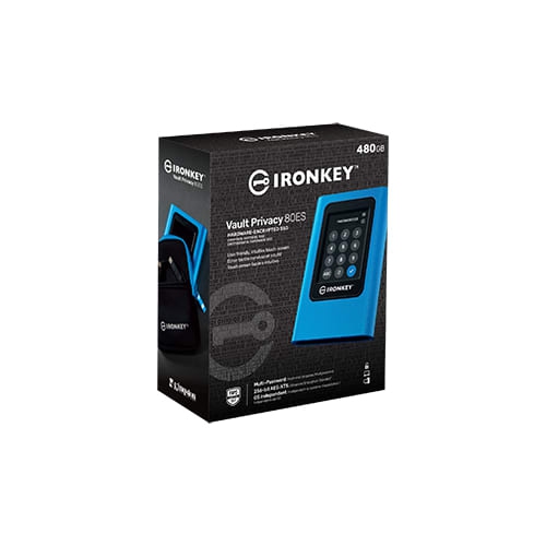Kingston IKVP80ES/960G IronKey Vault Privacy 80 External SSD