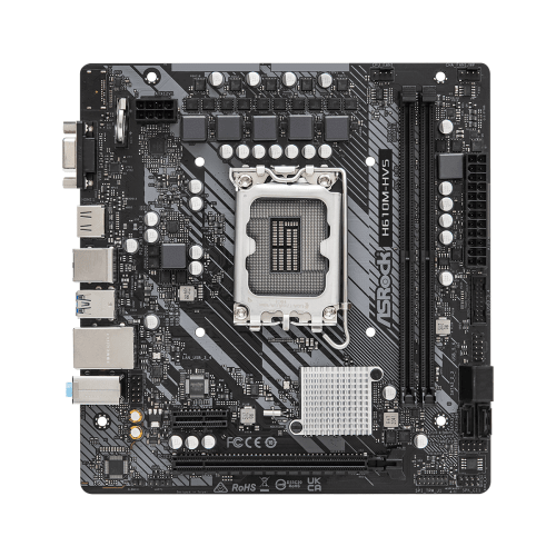 ASRock H610M-HVS Desktop Motherboard H610M-HVS