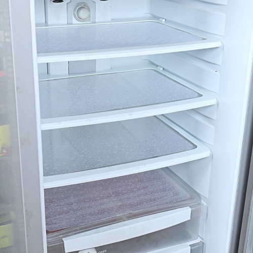 5 Pcs Refrigerator Liners, Washable Mats Covers Pads, Home Kitchen Gadgets Accessories Organization for Top Freezer Glass Shelf Wire Shelving
