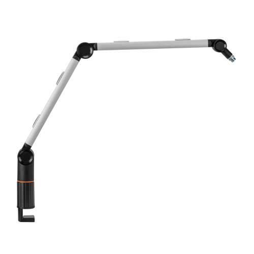 360º Rotatable Desk Mounted Professional Microphone Boom Stand , Gaming Live Streaming Arm Stand Spring-Assisted Desk Included 3/8” to 5/8” adapter