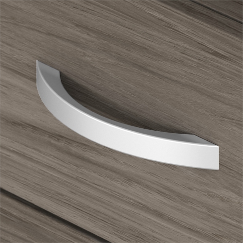 Studio C 60W Desk with Storage and Drawers in Modern Hickory - Engineered Wood