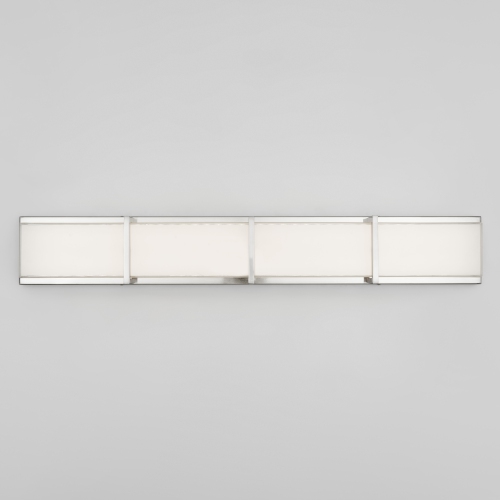 Subway Modern Vanity Light, Brushed Nickel