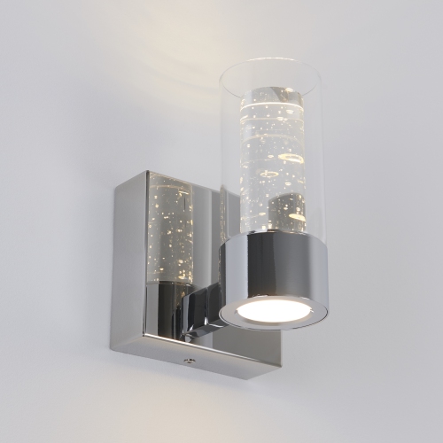 Ratio Modern Vanity Light, Chrome