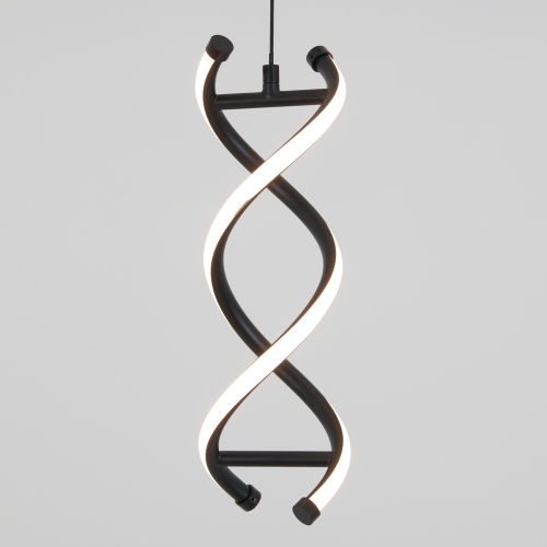 DNA Modern Pendant Light Fixture, Black
