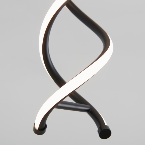 DNA Modern Pendant Light Fixture, Black