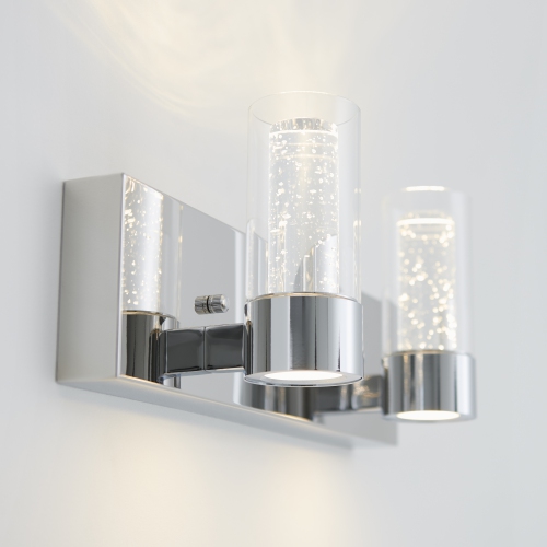 Ratio Modern Vanity Light, Chrome
