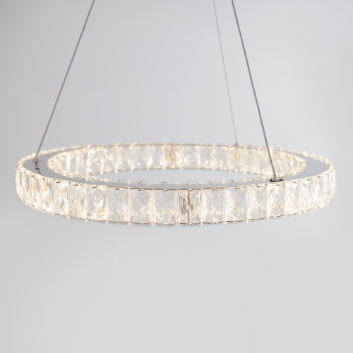Celebrity Modern Chandelier, Chrome