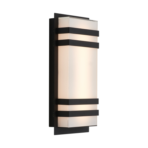 ARTIKA Glow Box Modern Outdoor Wall Light, Black Premium outdoor lights