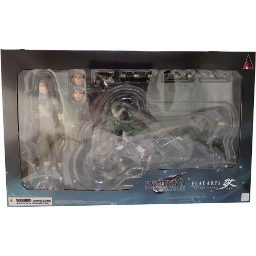 Final Fantasy VIIR 8 Inch Action Figure Play Arts Kai - Jessie & Motorcycle