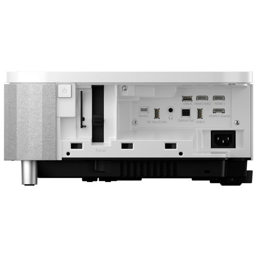 Image 5 of 9.. Epson EpiqVision Ultra LS800 4K UHD 3-Chip 3LCD Home Theatre Projector - White