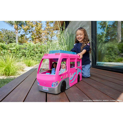 Barbie dream house camper online