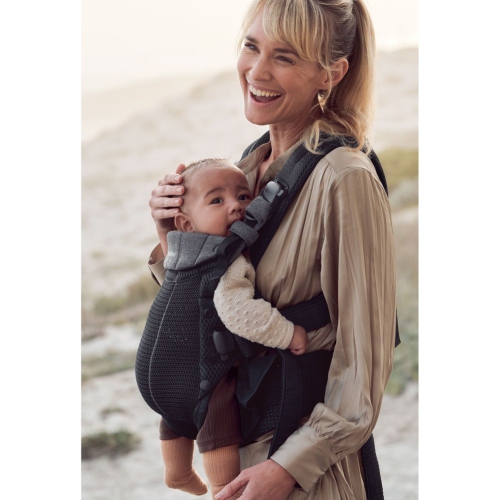 BabyBjorn Harmony Carrier - 3D Mesh, Black