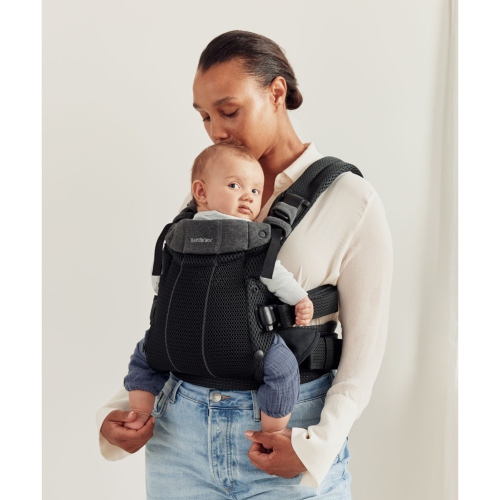 BabyBjorn Harmony Carrier - 3D Mesh, Black