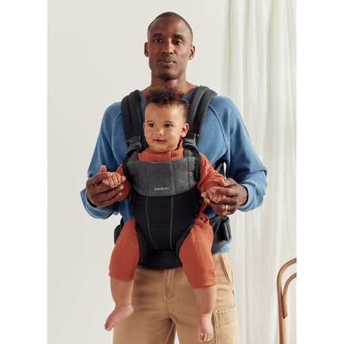 BabyBjorn Harmony Carrier - 3D Mesh, Black