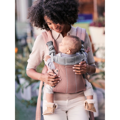 BabyBjorn Harmony Carrier - 3D Mesh, Dusty Pink | Best Buy Canada