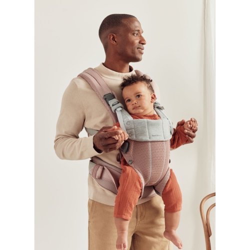 BABYBJÖRN Baby Carrier Harmony Dust Pink BabyBjorn Harmony Carrier - 3D Mesh, Dusty Pink | Best Buy Canada