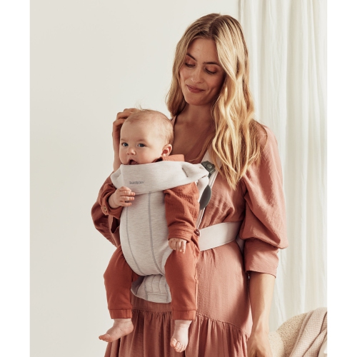 BabyBjorn Baby Carrier Mini - 3D Jersey, Light Beige
