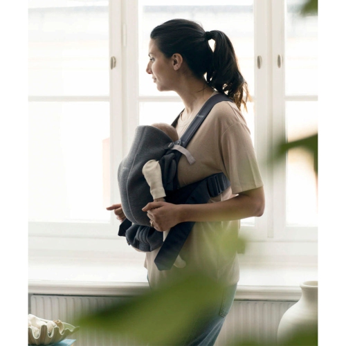 BabyBjorn Baby Carrier Mini - 3D Jersey, Light Beige