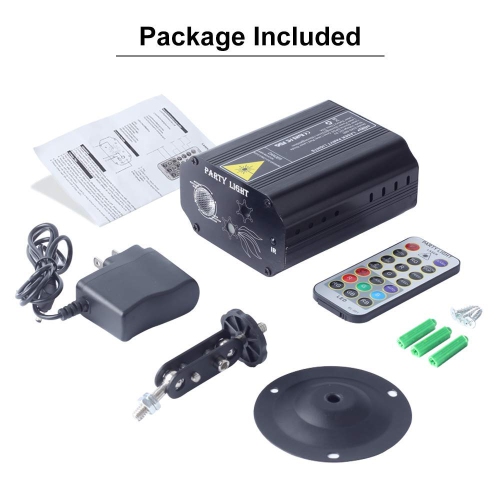 Lumières laser?CHINLY mise à niveau lumières de fête projecteur DEL RVB Stage Rotating Lights Stroboscope Disco Stage lumières disco éclairage