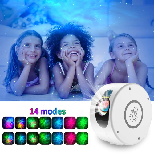 Galaxy Projector, Night Light Projector, Star Projector with Led Nebula Cloud, Sky Light Projector with Remote Control 14 Li