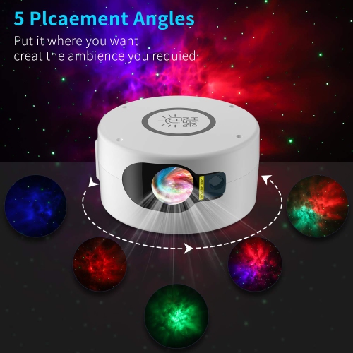 Galaxy Projector, Night Light Projector, Star Projector with Led Nebula Cloud, Sky Light Projector with Remote Control 14 Li