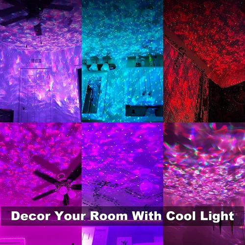 Star Projector, Galaxy Light Projector,Smart Night Light Lamp Work with Alexa, Star Light Projector with Bluetooth Speaker,