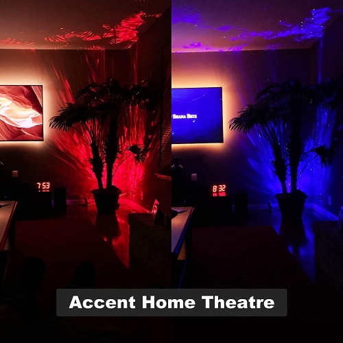 Star Projector, Galaxy Light Projector,Smart Night Light Lamp Work with Alexa, Star Light Projector with Bluetooth Speaker,