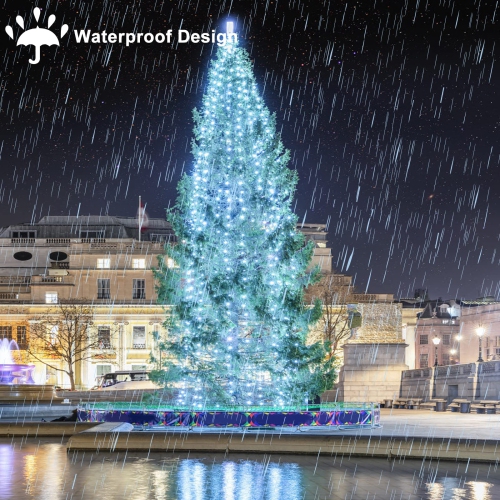 Lomotech Color Changing Christmas Lights, 300LED 98ft Fairy String Lights with Remote and Timer Function, 11 Modes Waterproo