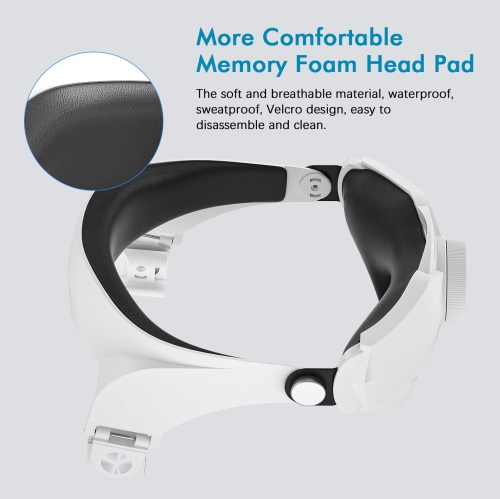 Head Strap for Oculus Quest 2, Adjustable Replacement Elite Strap for Quest 2, Exclusively Designed Big Head Pad, Enhance He