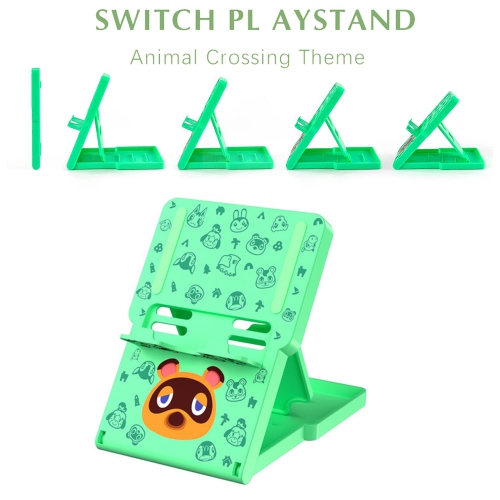 FXICAI Stand for Nintendo Switch/Switch Lite, Animal Crossing Angle Adjustable Swicth Playstand, Portable Foldable Compact N