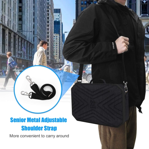 Étui de transport d’AMVR pour Meta Quest 2 VR Courroie Elite, Étui de transport tendance portatif pour Meta Quest 2, stockage de jeux de réalité