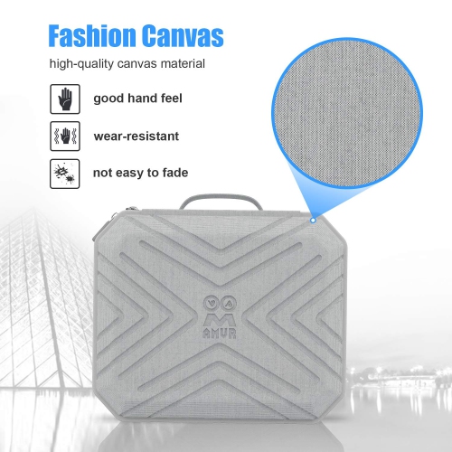 Étui de transport d’AMVR pour Meta Quest 2 VR Courroie Elite, Étui de transport tendance portatif pour Meta Quest 2, permettant de ranger des jeux de