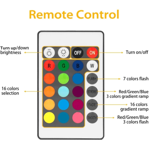 Moon Lamp, OxyLED 16 Colors 3D Print LED Galaxy Moon Light Dimmable with Stand Remote Touch Tap Control and USB Rechargeable