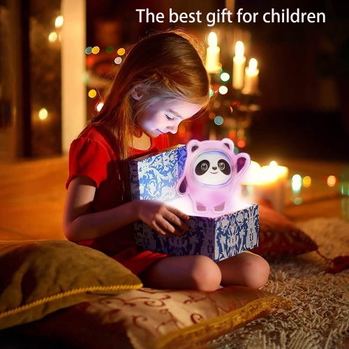 3D Illusion Lamp Night Light 3D 16 Color Changing Panda Night Light with 7 Color Changing and Remote Control and Smart Touch