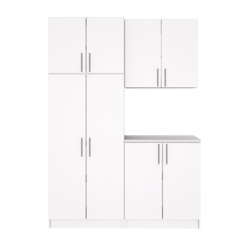 PREPAC CANADA  Prepac Elite Engineered Wood Storage Cabinet Set F - 4 PC In White