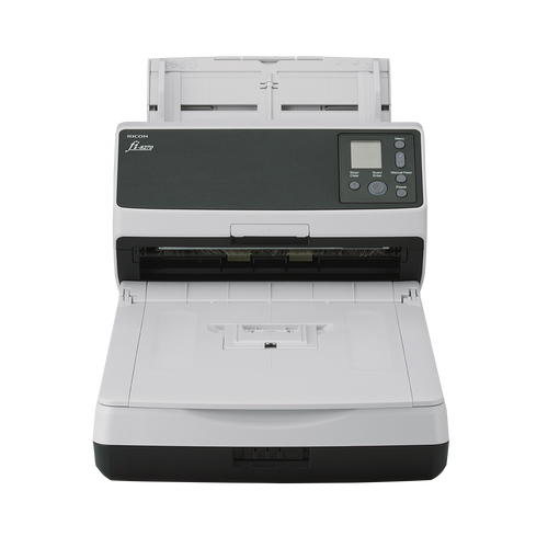 RICOH  Fi-8270 Flatbed Document Scanner (Pa03810-B555) - Black In White